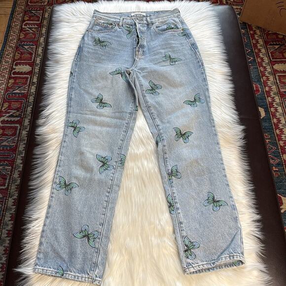 PacSun Eco Butterfly Dad Jeans - Picture 2 of 10